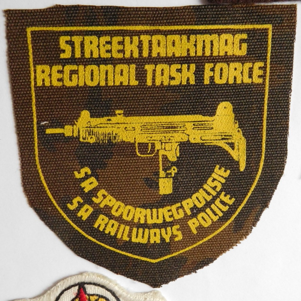 SAP South Africa Railways Police Regional Task Force (cape) badge