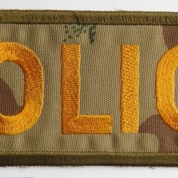 SAP South African Police badge CAMO