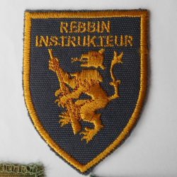SAP South Africa Police Rebbin Instructor Arm Cloth Badge Insigna BLUE