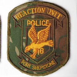 SAP South Africa Police 18 Reaction Unit PORT SHEPSTONE Arm Cloth Badge CAMO