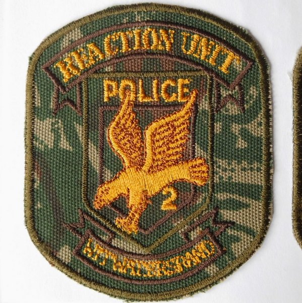SAP South Africa Police 2 Reaction Unit WITWATERSTRAND Arm Cloth Badge CAMO