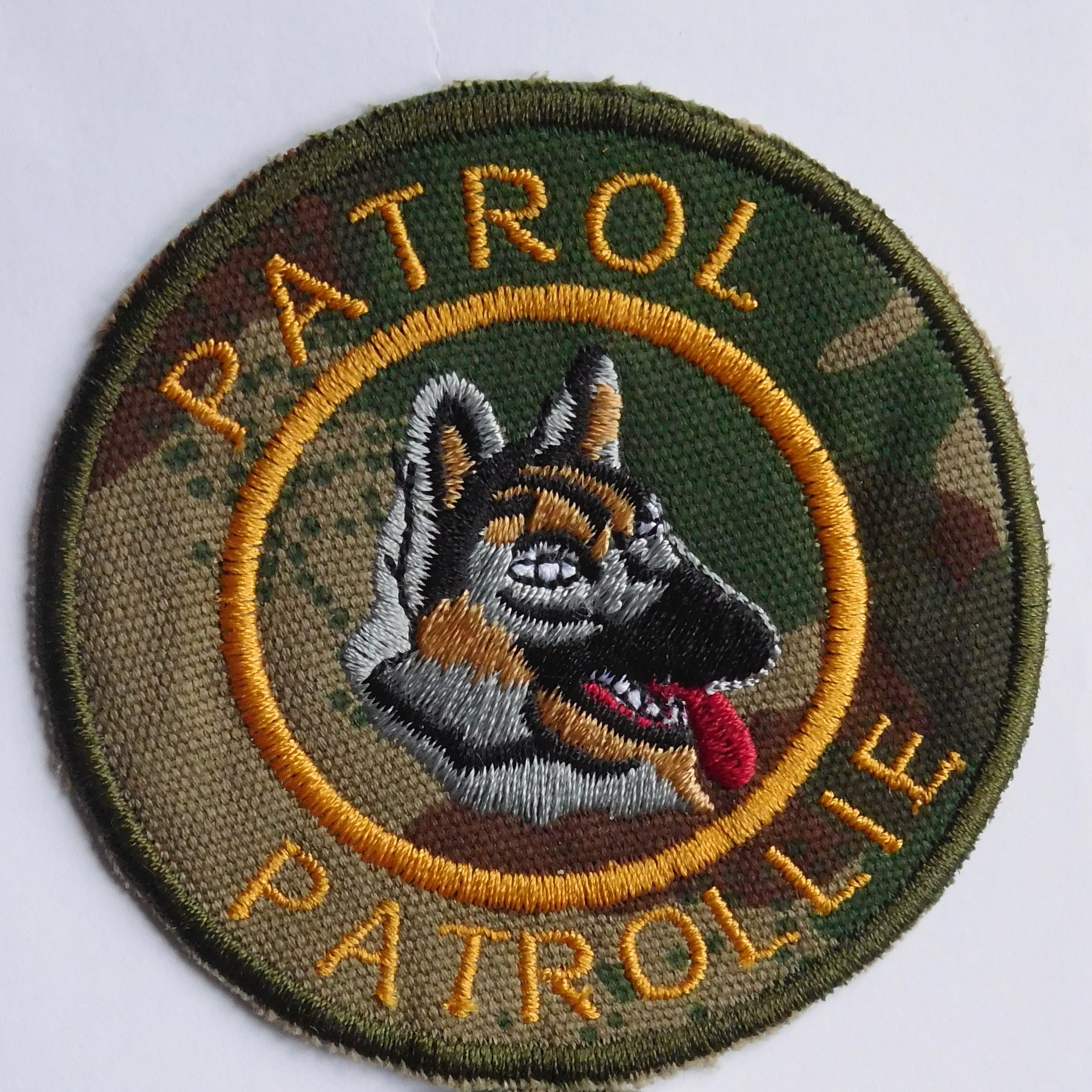 SAP South Africa Police PATROL Patrollie DOG HANDLER Cloth PATCH
