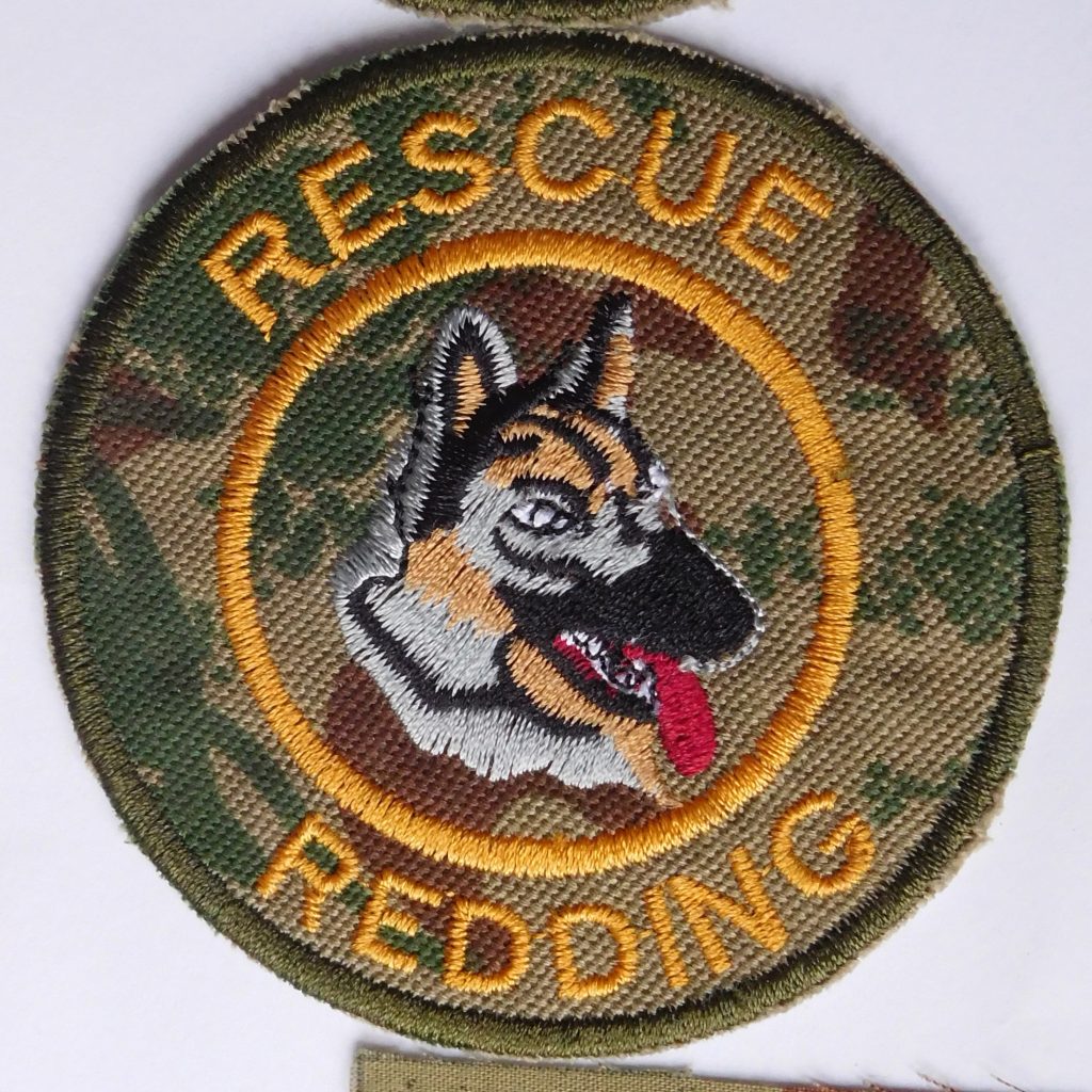 SAP South Africa Police RESCUE DOG HANDLER REDDING Cloth PATCH CAMO