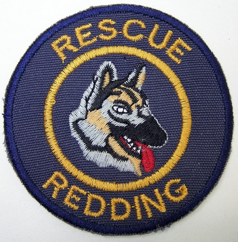 SAP South Africa Police RESCUE DOG HANDLER REDDING Cloth PATCH BLUE