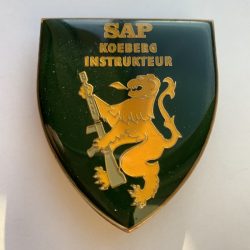 South Africa Police SAP KOEBERG Counter Insurgency enamel Flash Badge Insignia B