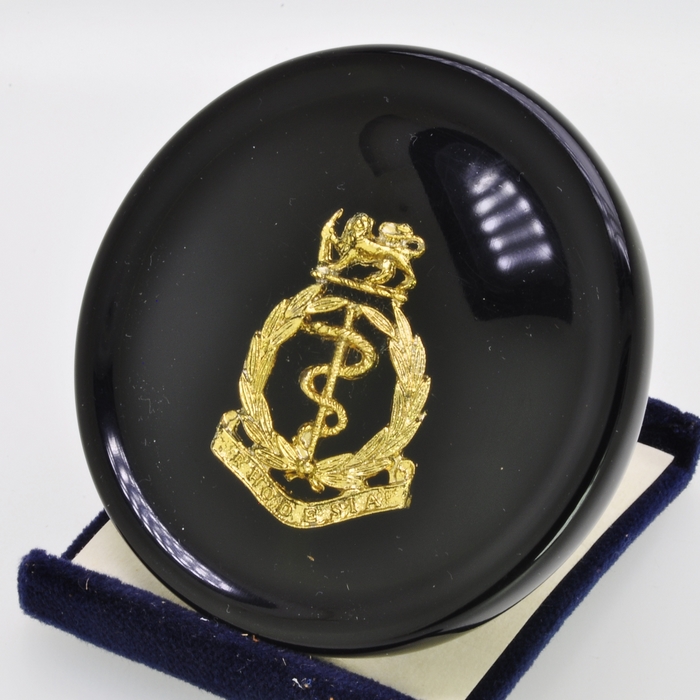 Rhodesia ARMY Medical Corps Cap Badge Resin plaque