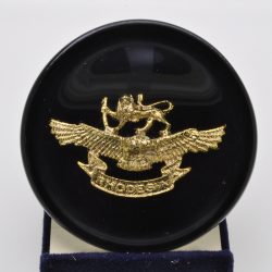 Rhodesia Air Force Cap Badge Resin plaque