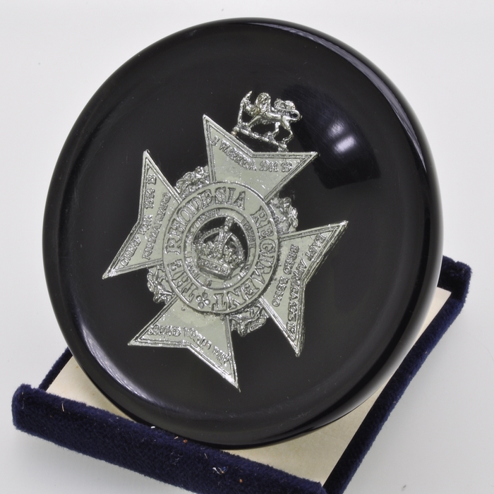 Rhodesia Regiment Badge Resin plaque