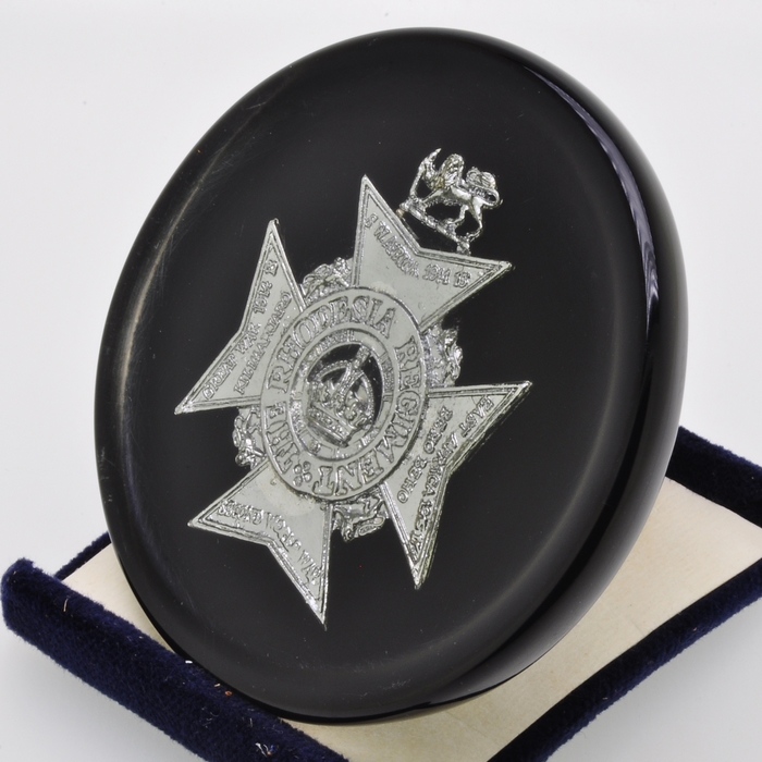 Rhodesia Regiment Badge Resin plaque-3w
