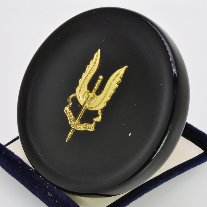 Rhodesia SAS Special Air Service PARA Special Forces Cap Badge Resin plaque