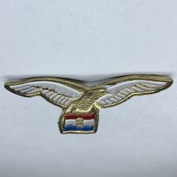 Croatia Army Croatian Air Force Wartime Eagle Badge Wing Homeland war military 4