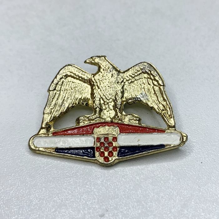 Croatia Army Croatian Air Force Wartime Eagle Badge Wing Homeland war military 8