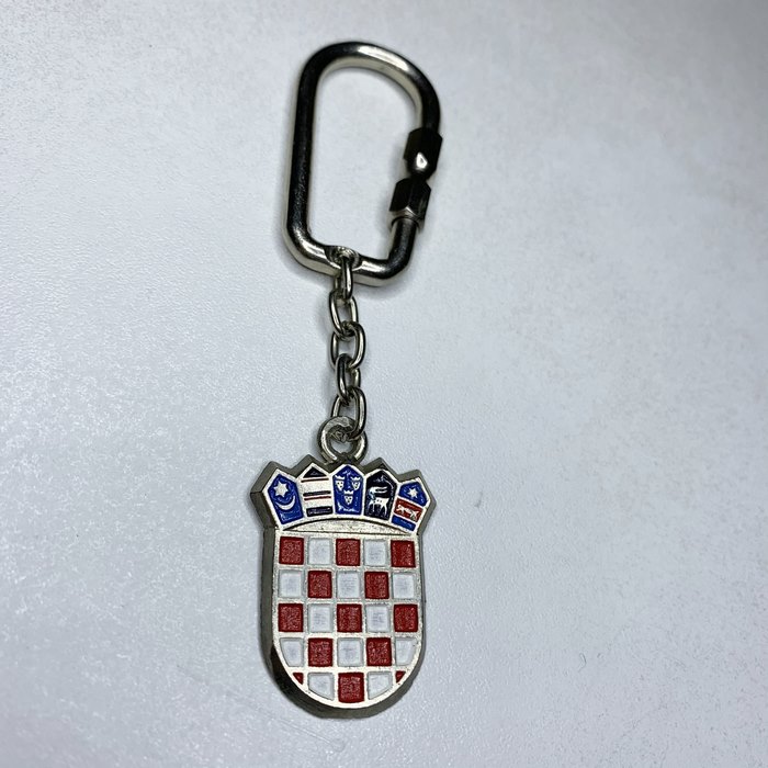 Croatia coat of arms Herzeg Bosnia crest heraldic keychain keyring-1a w