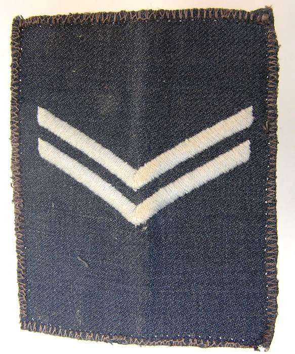 1985 Rhodesian Air Force Corporal Aircraftsman rank Badge Patch Rhodesia Africa
