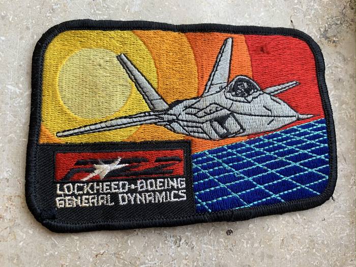 BOEING LOCKHEED General Dynamics F16 Patch Badge Very RARE