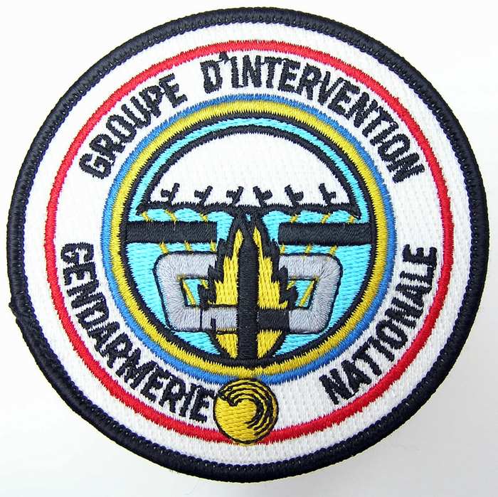 France Parachute Gendarmerie Nationale Securite Groupe Intervention Badge Patch