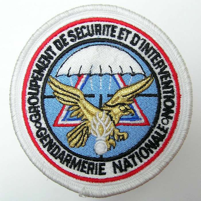 France Parachute Gendarmerie Nationale Securite et Intervention Badge Patch