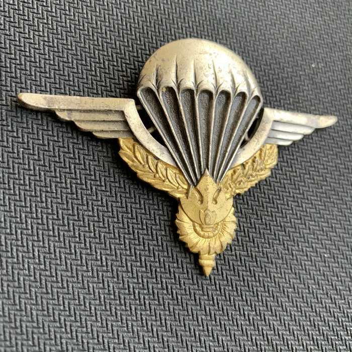 LAOS CAMBODGA PARA Parachute Wing Insignia Badge Drago Paris Badge 2 w