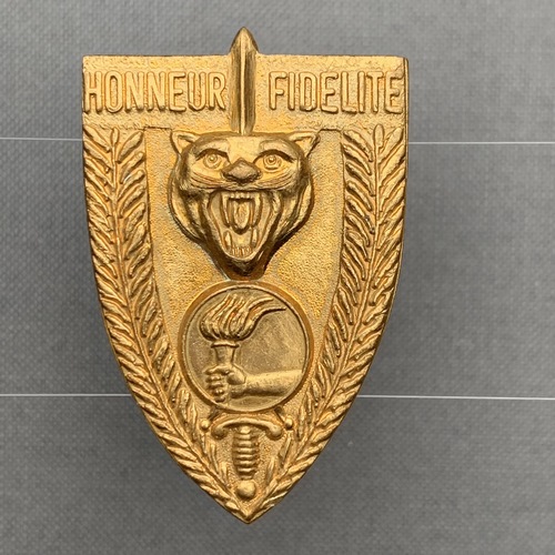 ZAIRE Belgium Belgique Congo Kongo Katanga Belgium Beret Badge