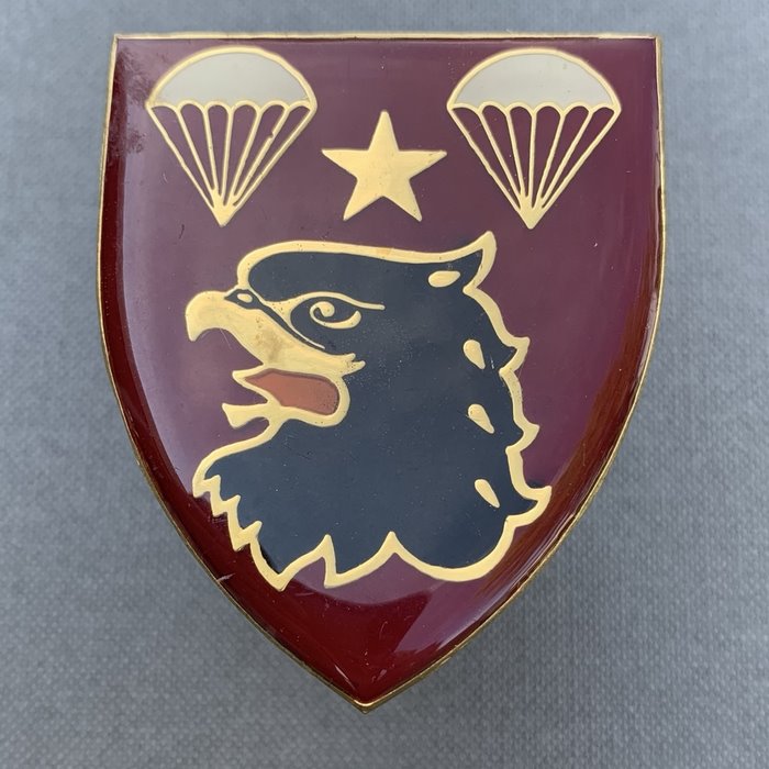 SADF 4 Para Parachute Battalion 1st Issue 44 Para Brigade Flash Enamel Badge