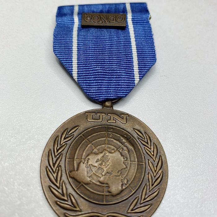UN ZAIRE Belgium Belgique Congo Kongo Katanga Belgium independence Medal Ribbon 1 w