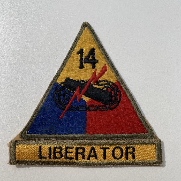 US United States LIBERATOR Armoured Centre ARMY Kentucky Cloth Badge Patch