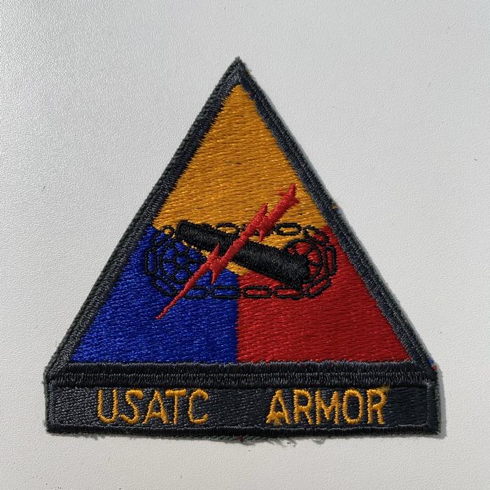 US United States USATC Armoured Centre ARMY Kentucky Cloth Badge Patch