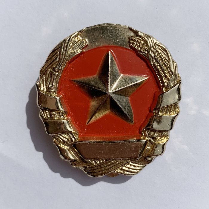 Portugal MOZAMBIQUE Army Beret badge RED
