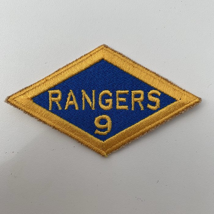 US United States WW2 9th Rangers Battalion ARMY Shoulder Diamond Badge Patch