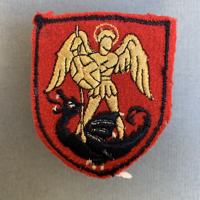 Belgium Belgian Belgique 1st Military area Brussel Henegouwen 1950-1961 Badge Patch
