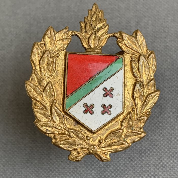 ZAIRE Belgium Belgique Congo Kongo Katanga ARMY Beret Badge