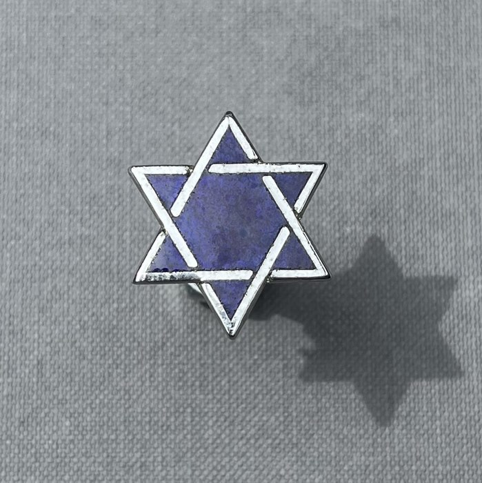 South Africa SADF Jewish Hebrew Rabbi Chaplains Collar Badge