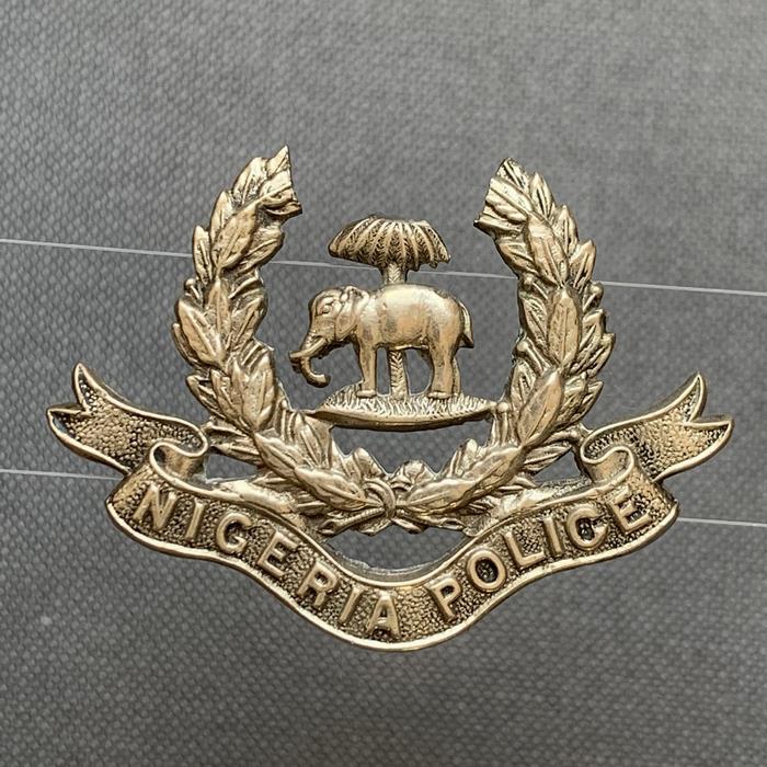 Nigeria Police Cap Badge West Africa