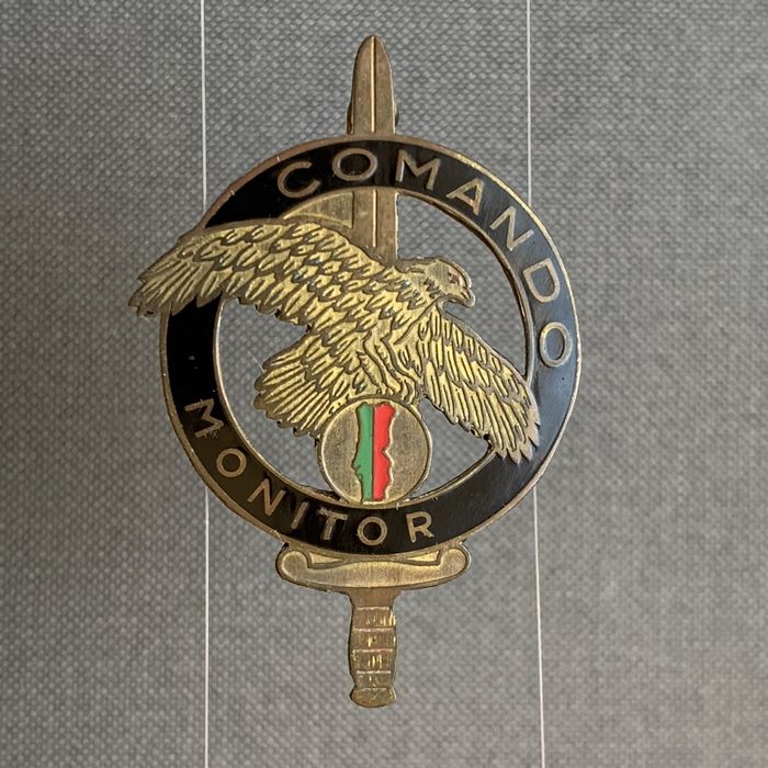 Portugal Commando Parachute MONITOR Qualification Beret Badge Insignia