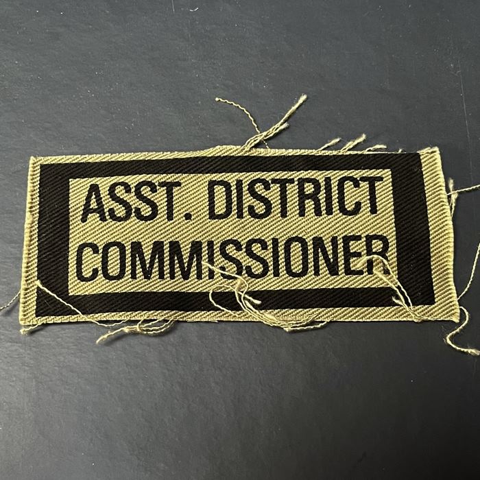 Rhodesia Africa Internal Affairs Asst District Commissioner 1980 BUSH WAR badge patch