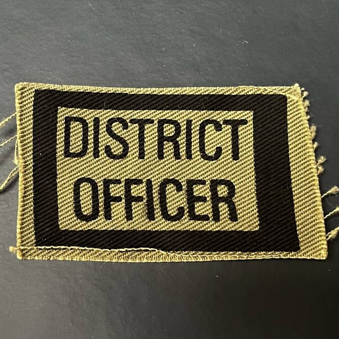 Rhodesia Africa Internal Affairs District Officer 1980 BUSH WAR badge patch