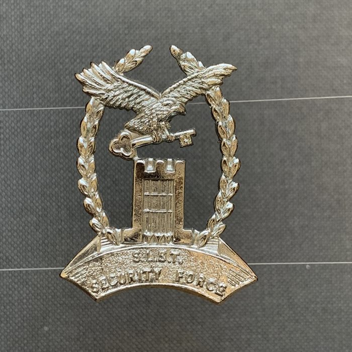 Sierra Leone National Diamond Mine Corporation Security Force Badge