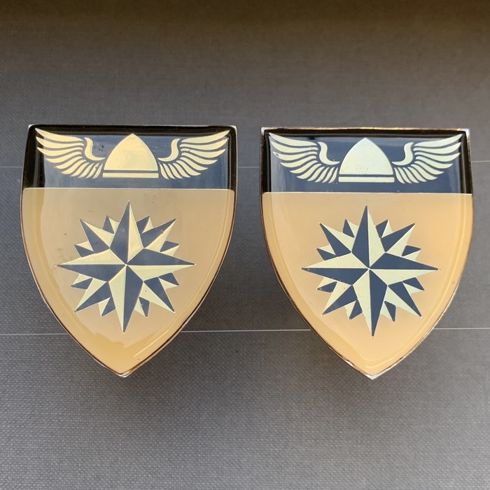 South Africa 4 RECCE Army Special Forces Commando Shoulder Enamel Flashes Badges