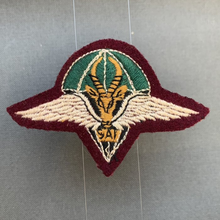 South Africa Paratroops 1 Para Battalion Parachute Beret Badge Wing