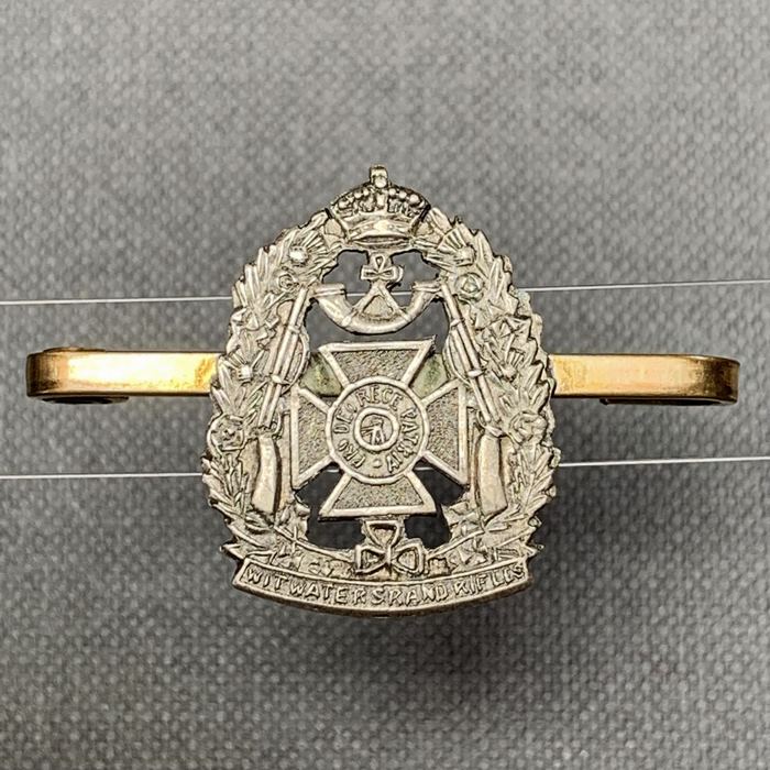 South Africa Witwatersrand Rifles Sweetheart Brooch badge SILVER