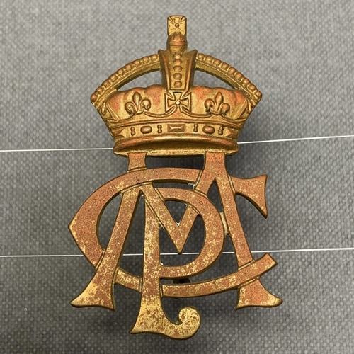 Cape Mounted Police Brass Smasher hat Badge worn 1904-1913