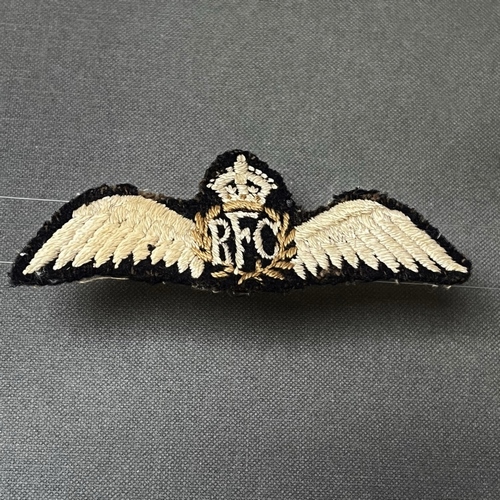 WW1 Royal Flying Corps RFC Pilot Wing B