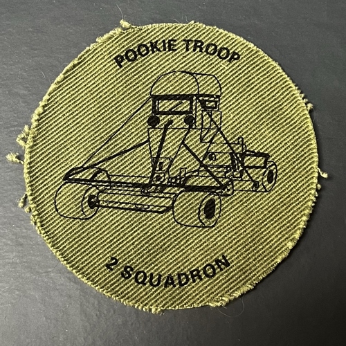 Rhodesia Corps of Engineers Pookie Troop ARMY Arm Patch Insignia