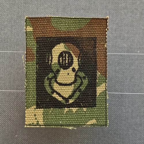 SAP South African Police Diver printed patch badge CAMO A