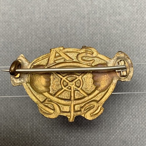 WW1 SOUTH AFRICAN Service Corps DRIVERS 1916-1918 EAST AFRICA Cap Badge Insignia