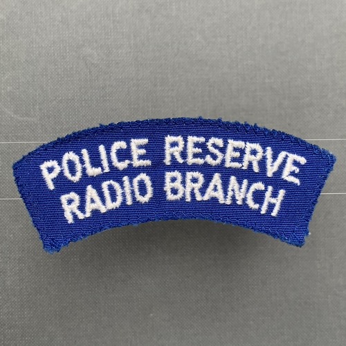 British South African Police BSAP Reserve Cloth shoulder Title CO C567