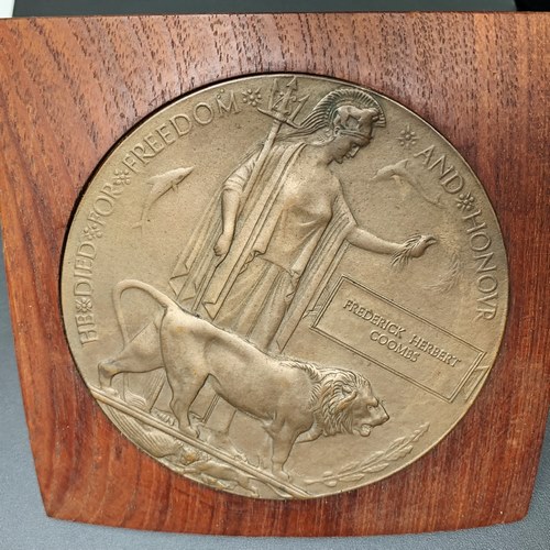 Memorial-Plaque-of-Frederick-Herbert-Coombs-Cape-Town-South-Africa-Killed-in-Action-at-the-Battle-of-Jutland-31st-May-1916