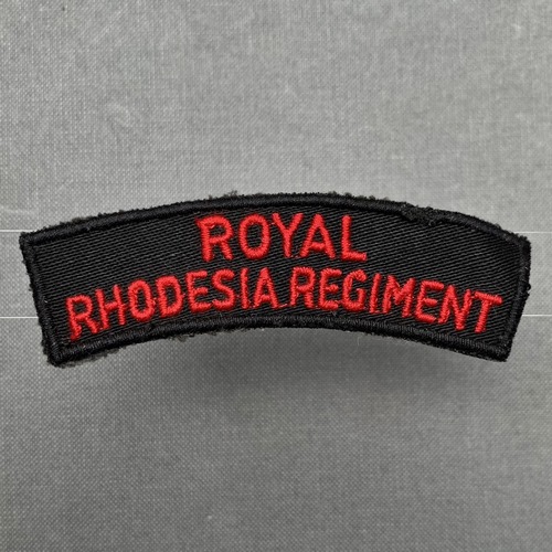 Rhodesia Regiment RR ARMY Shoulder title