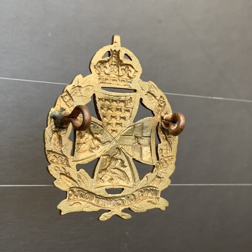 UK Army Inns of Court OTC Kings Crown badge 1932-1961