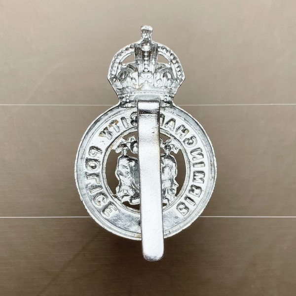 British UK BIRMINGHAM CITY Police King's Crown Badge